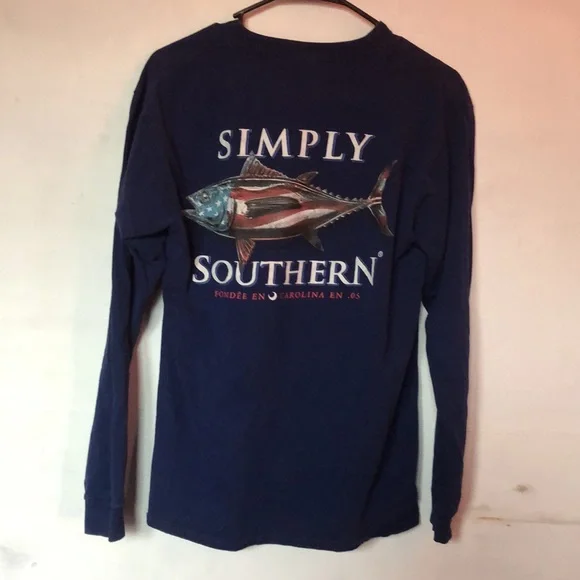 Simply southern long sleeve tee worn once. Reason for selling, outgrown. - Picture 2 of 3